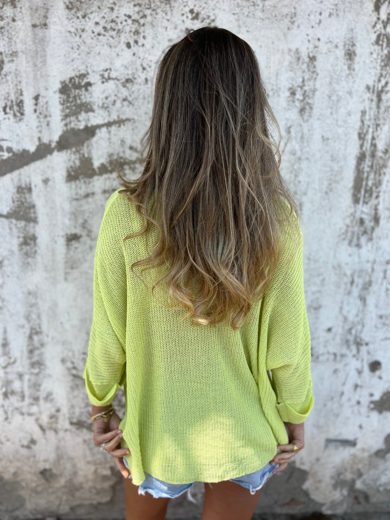 Knitted Loose Pocket Sweater