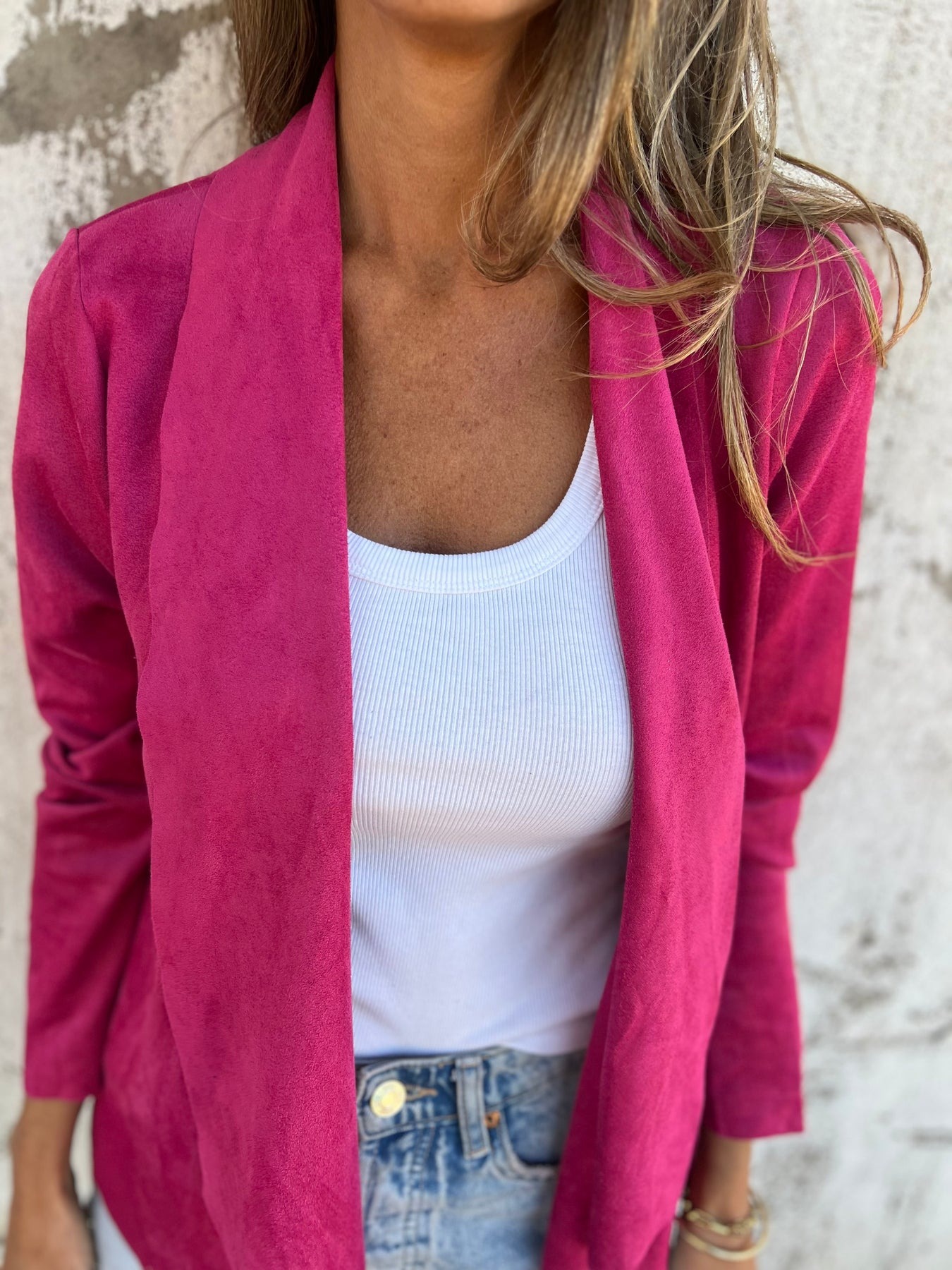 Comfortable Suede Coat