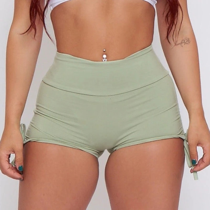  Yoga Outfit Scrunched Pocket Scrunch Butt Shorts