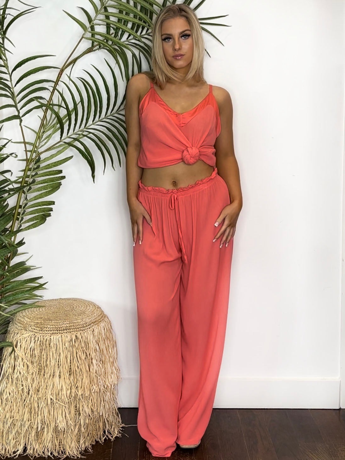 Women's Solid Sling Basic Set