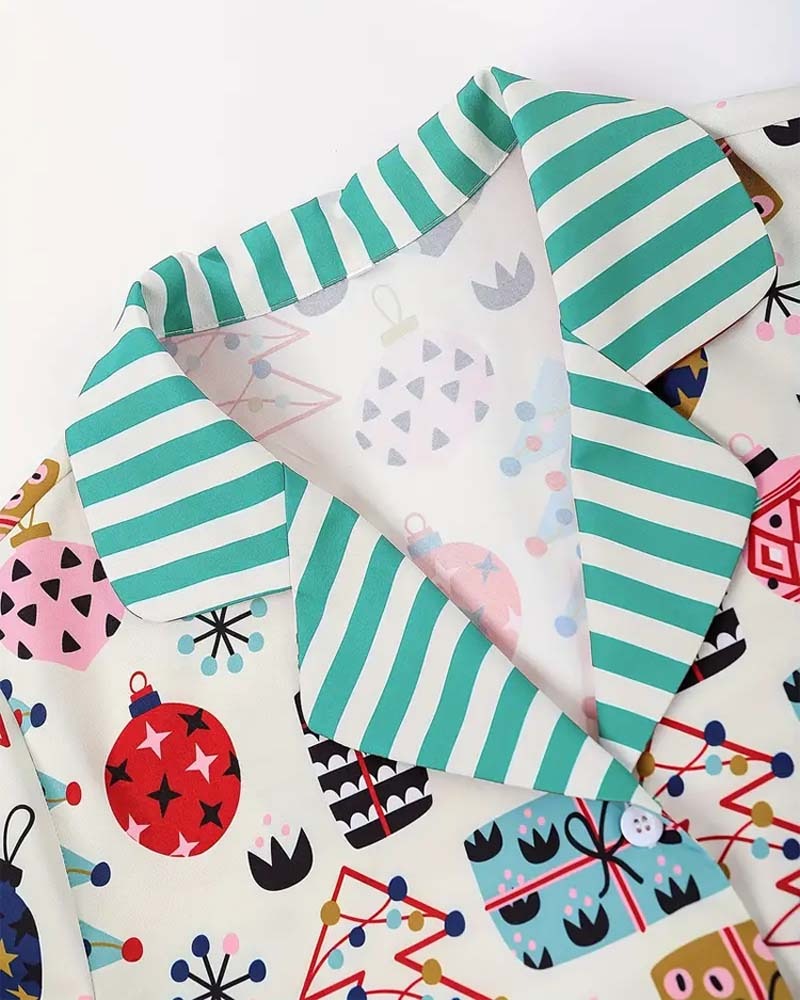 Chirstmas Pajama Set