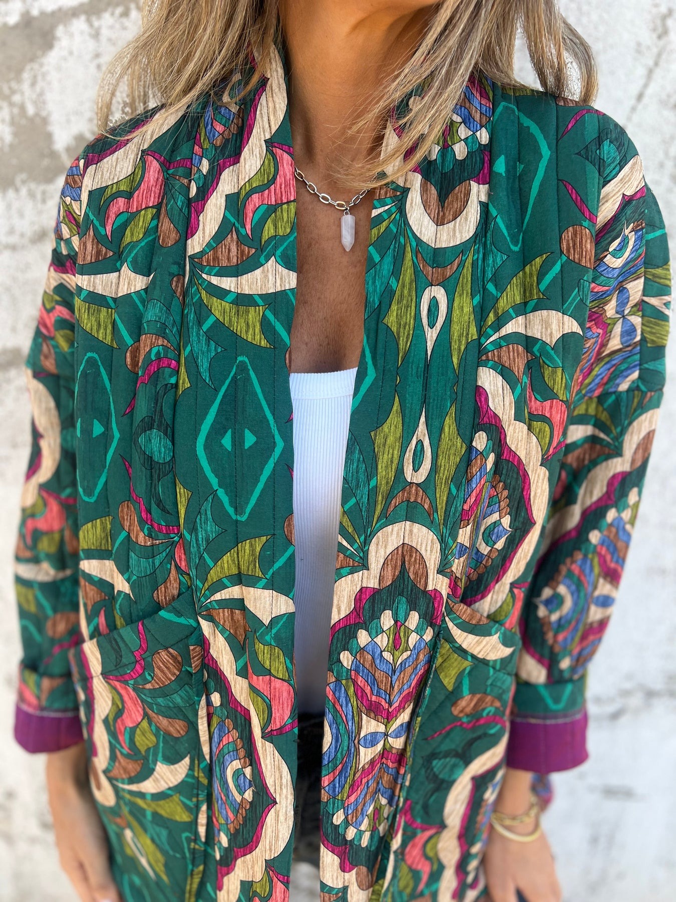 Colorful Printed Jacket