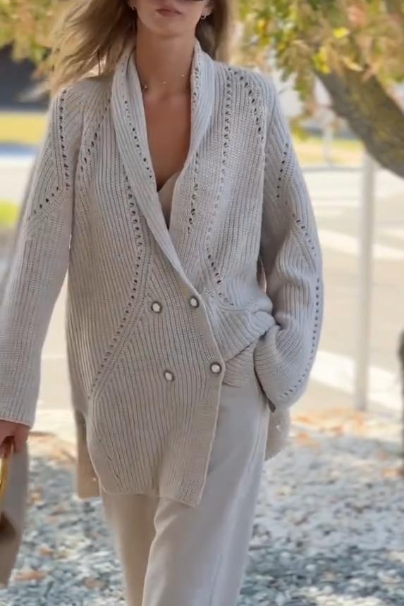 Casual Irregular Collar Blazer