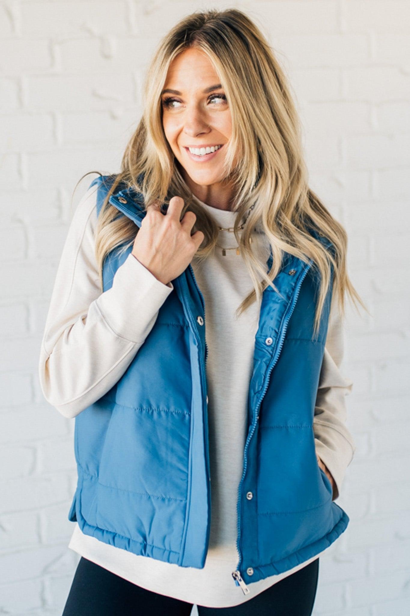 Cotton Zipper Vest