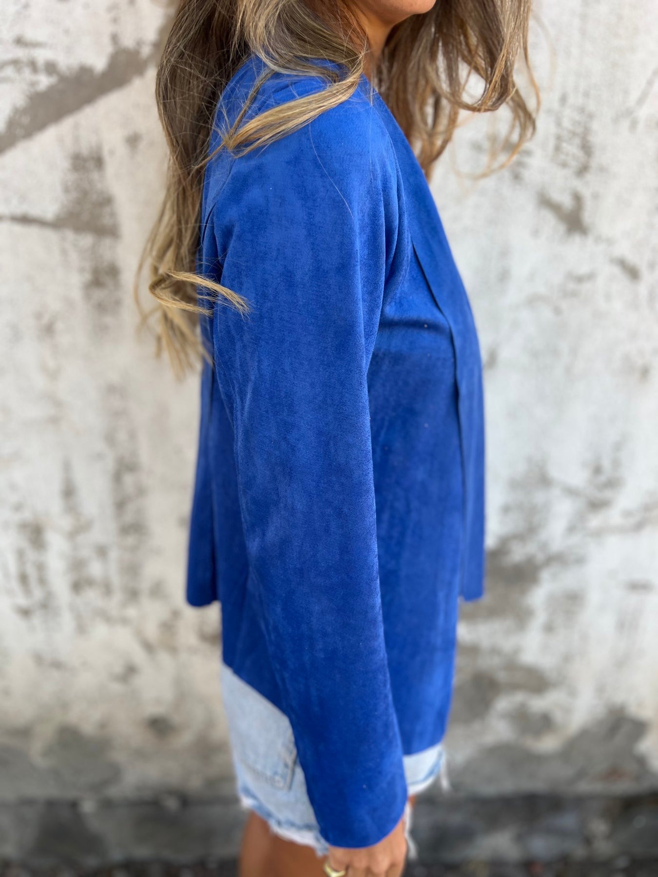 Comfortable Suede Coat