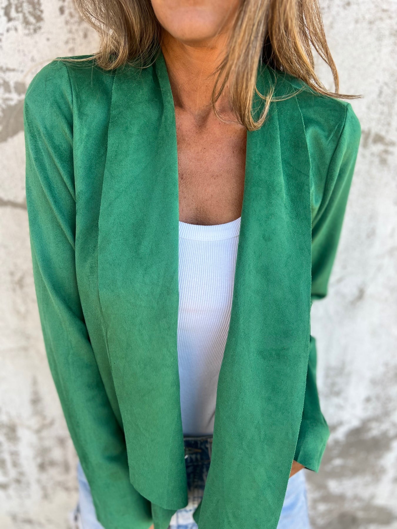 Comfortable Suede Coat