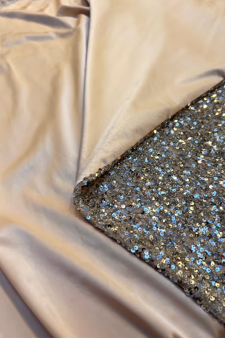 Sequin Maxi & Mini Wrap Jaspre Skirt