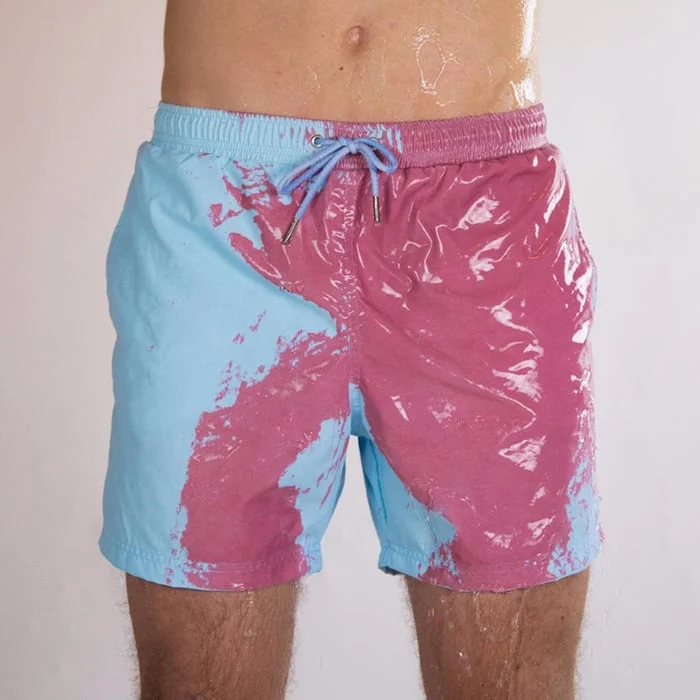 Color Changing Swim Trunks-Quick Dry