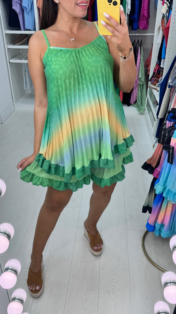 Pleated Ombre Co-Ord Set