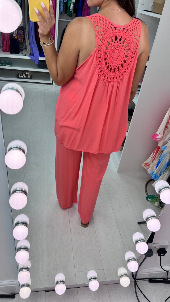 Crochet Loose Fit Co-Ord Set