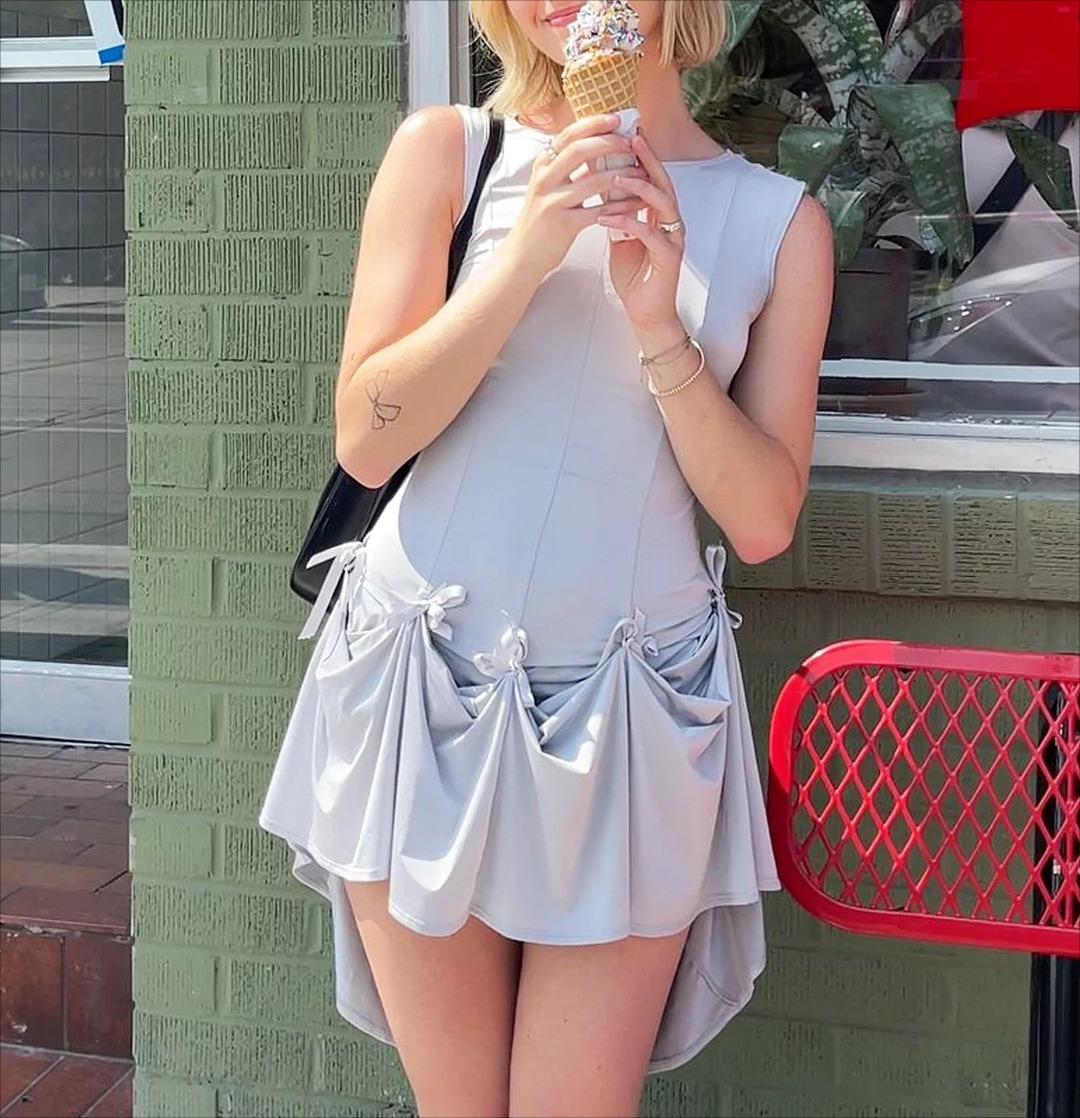 Bow-Tie Convertible Dress