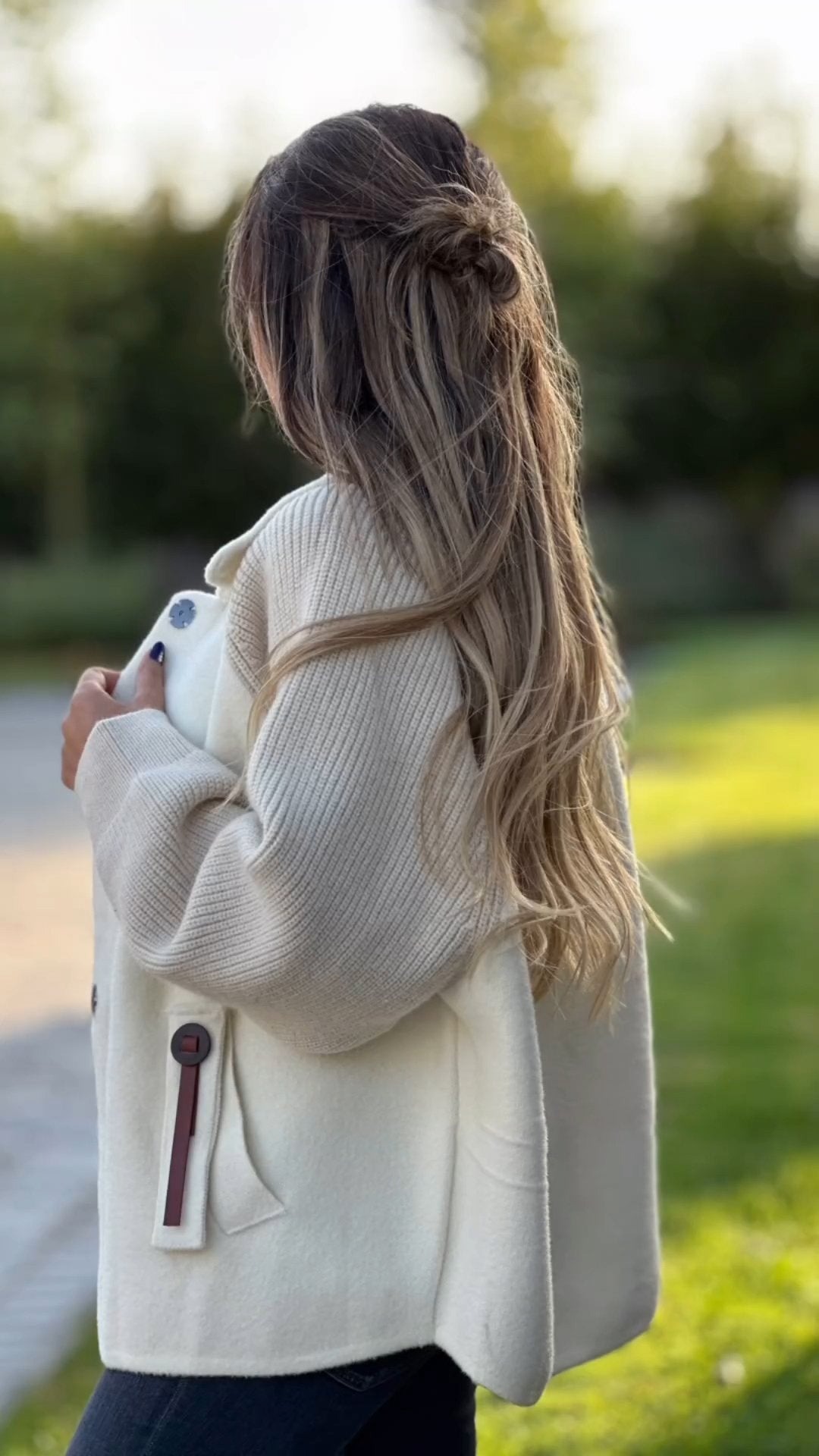 Long Sleeve Patchwork Jacket