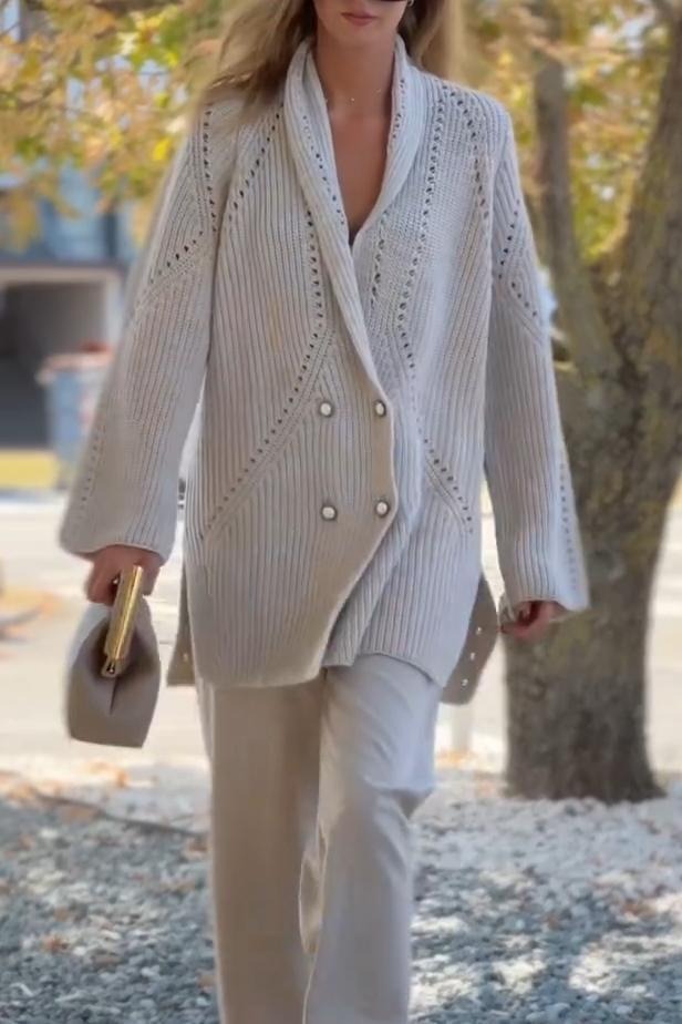 Casual Irregular Collar Blazer