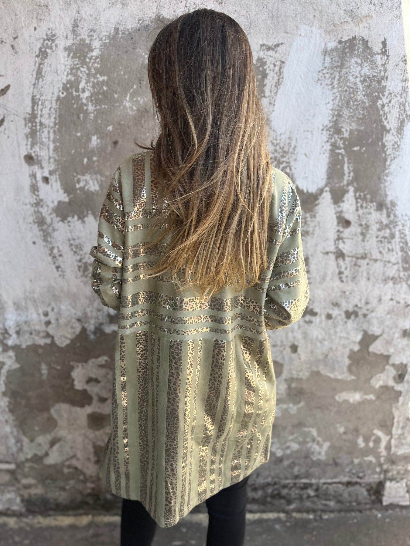 Gold Detail Pocket Coat