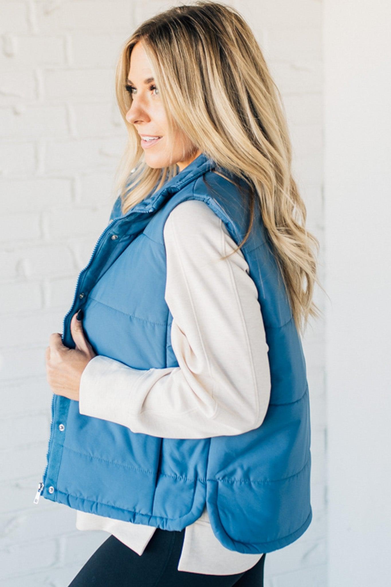 Cotton Zipper Vest