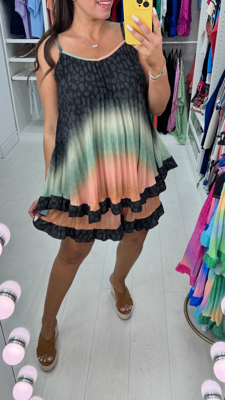 Pleated Ombre Co-Ord Set