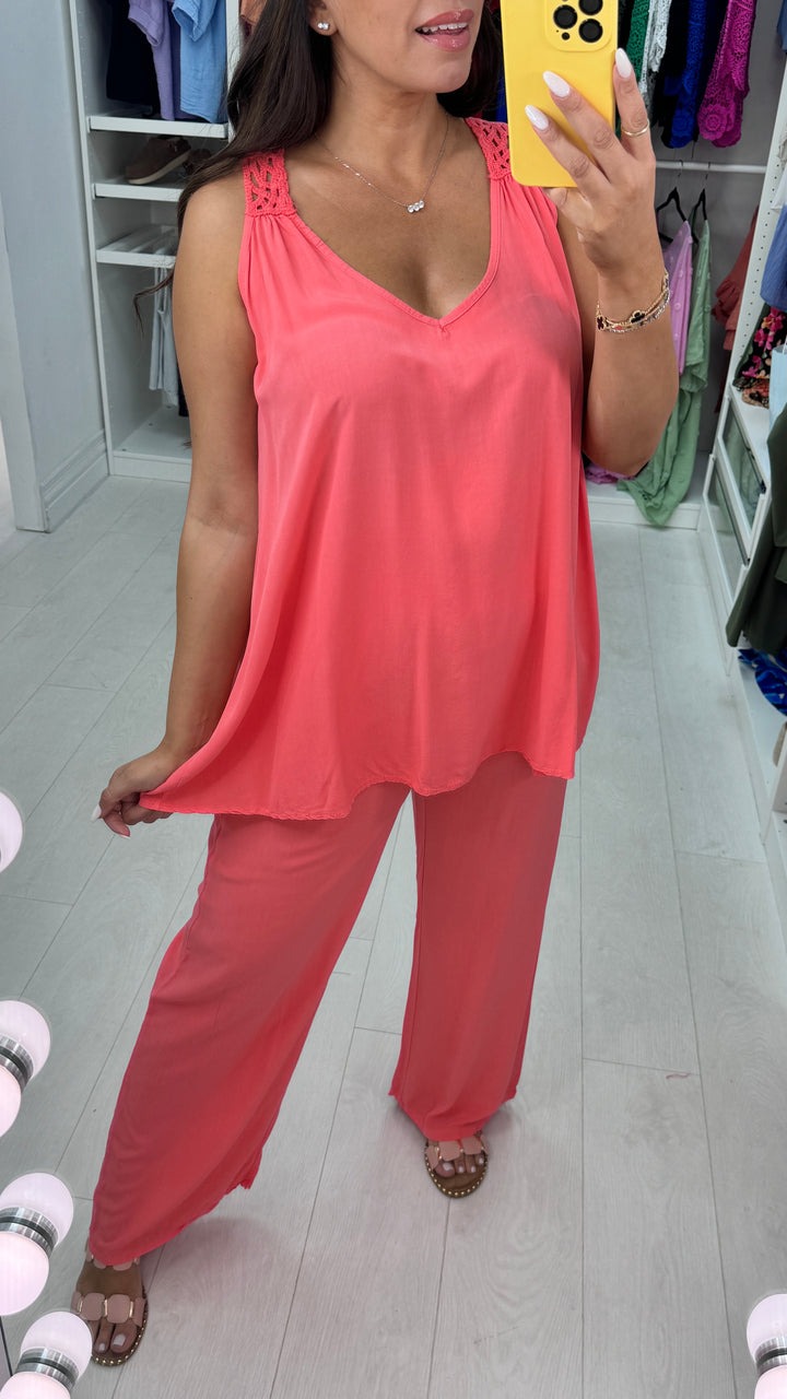 Crochet Loose Fit Co-Ord Set