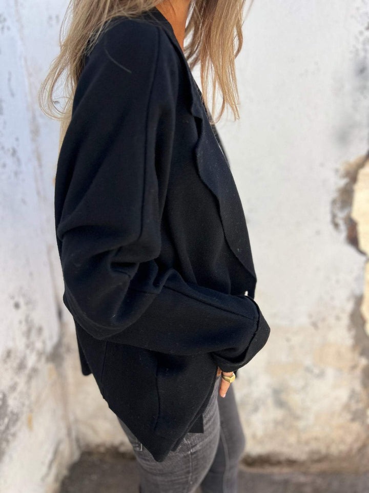 Autumn and Winter Lapel Long Sleeve Casual Jacket