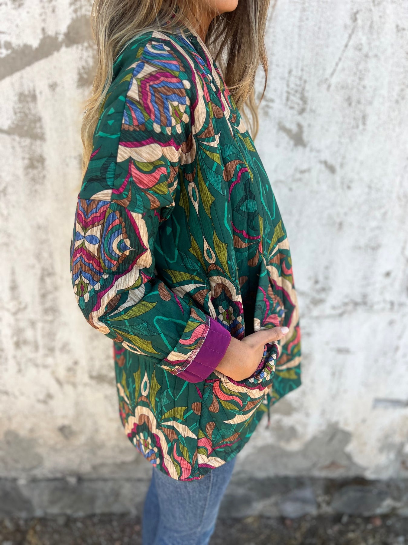 Colorful Printed Jacket