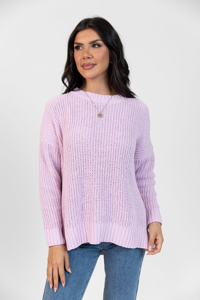 Knitted High Low Hem Sweater
