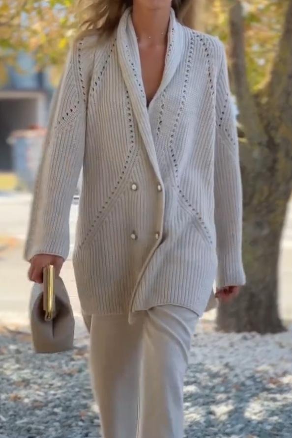 Casual Irregular Collar Blazer