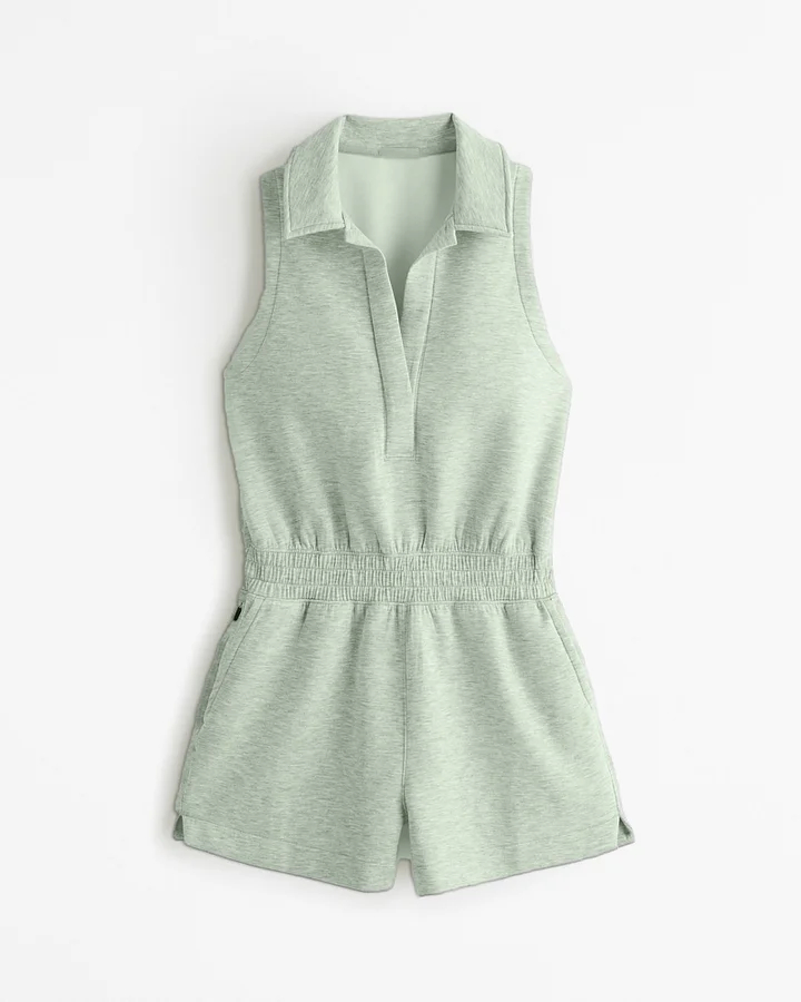 KNIT Polo Romper(BUY 2 FREE SHIPPING)