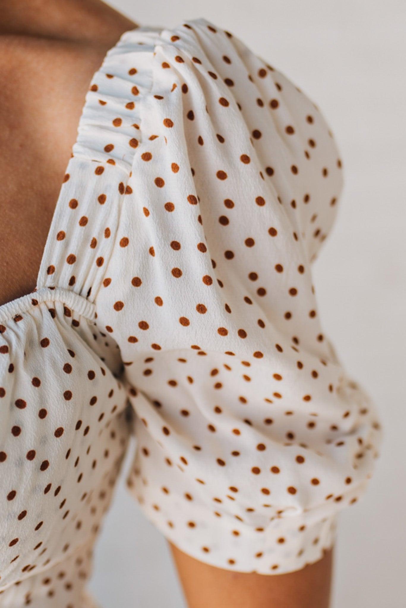 Polka Dot Midi Dress