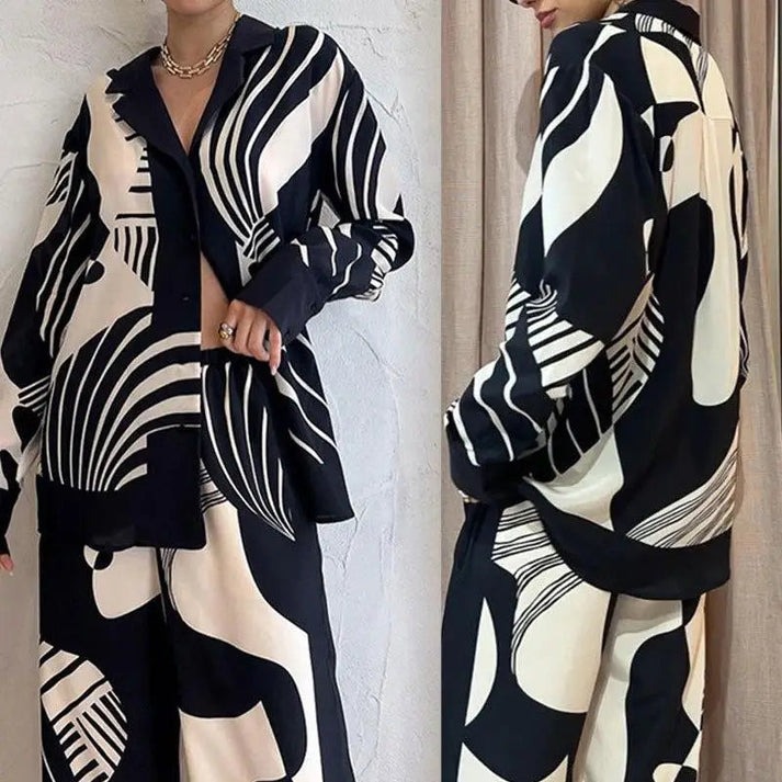 VERSATILE BLACK AND WHITE SET