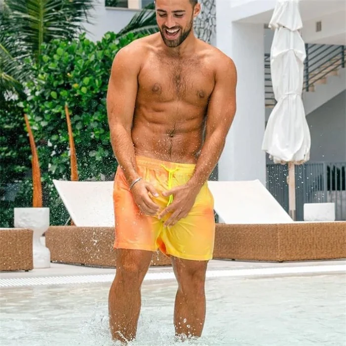Color Changing Swim Trunks-Quick Dry