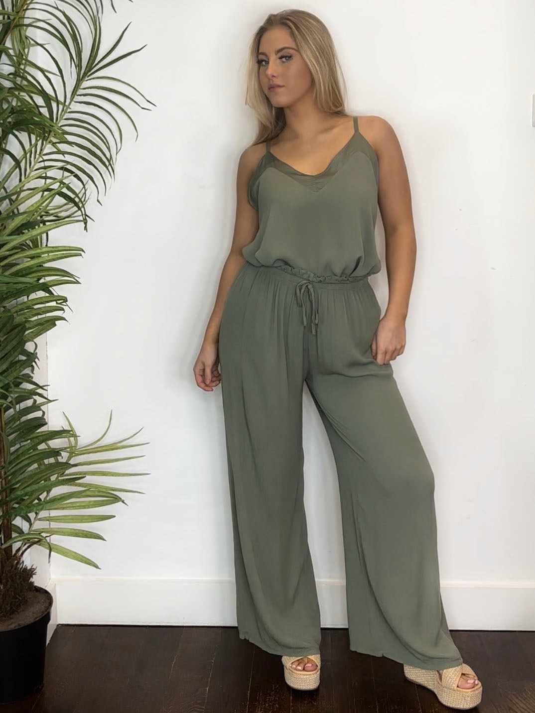 Women's Solid Sling Basic Set