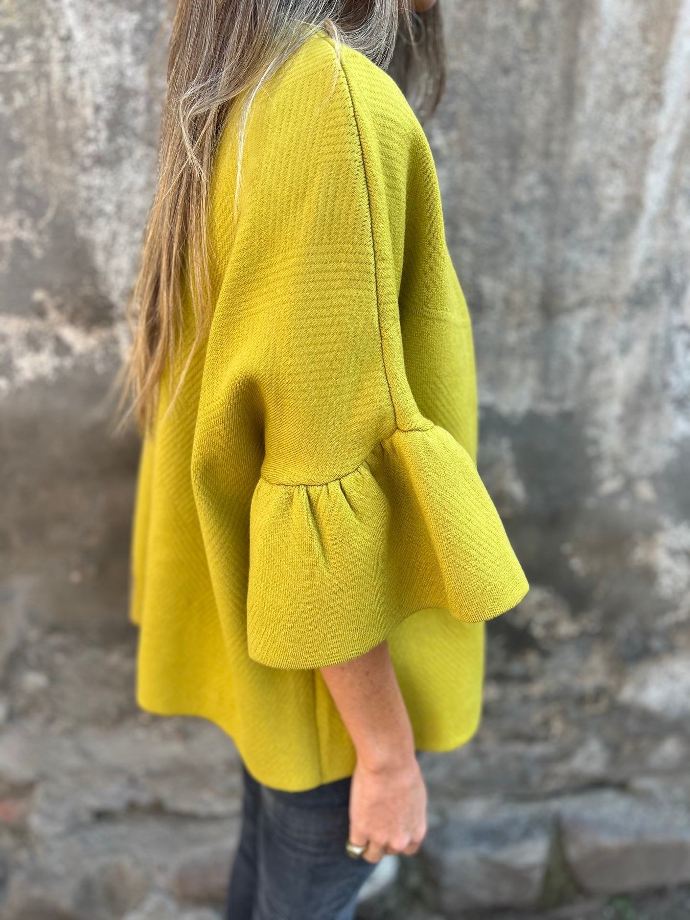 Casual Round Neck Half-Sleeve Cardigan