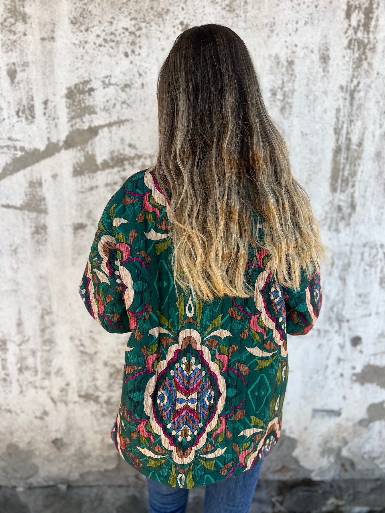 Colorful Printed Jacket