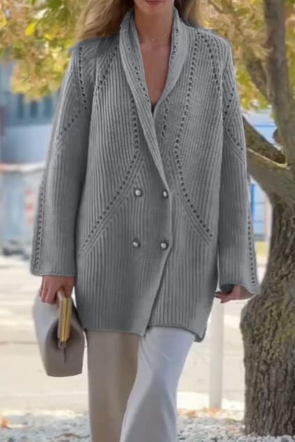 Casual Irregular Collar Blazer