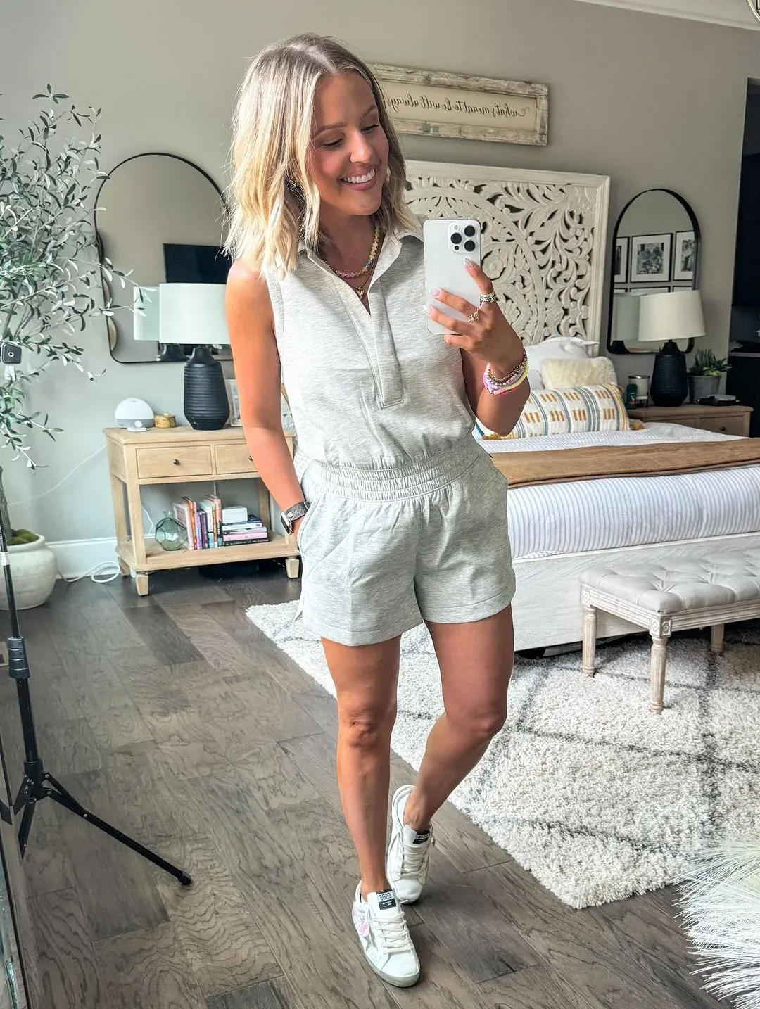 KNIT Polo Romper(BUY 2 FREE SHIPPING)