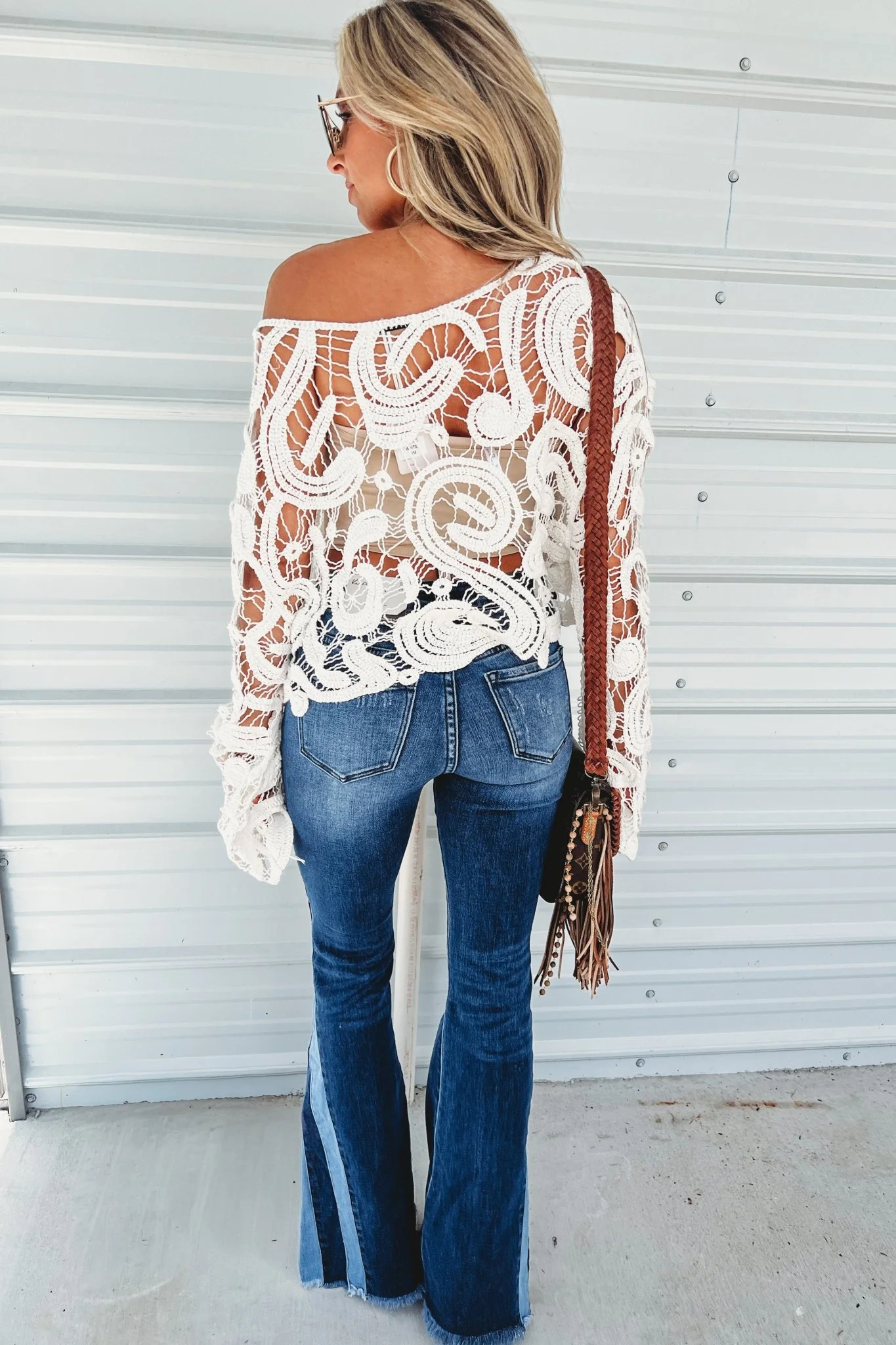 Lace Crochet Top