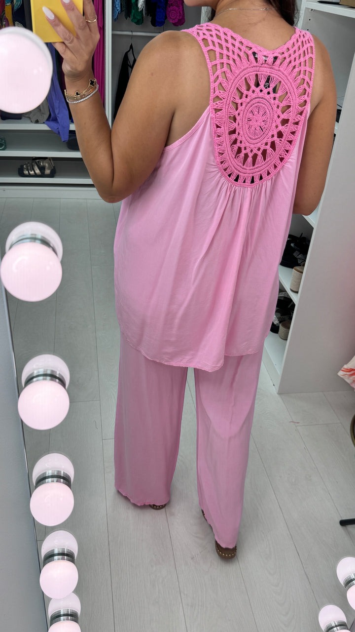 Crochet Loose Fit Co-Ord Set