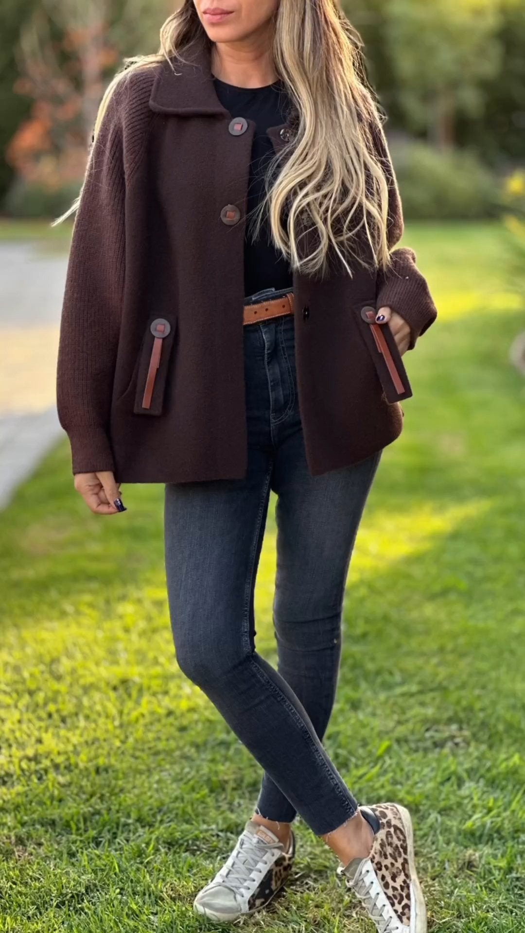 Long Sleeve Patchwork Jacket