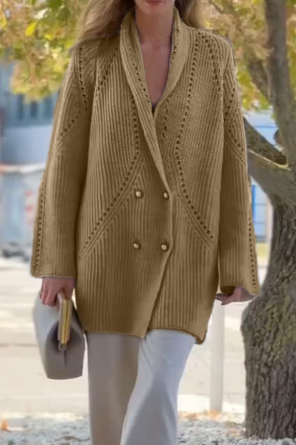 Casual Irregular Collar Blazer