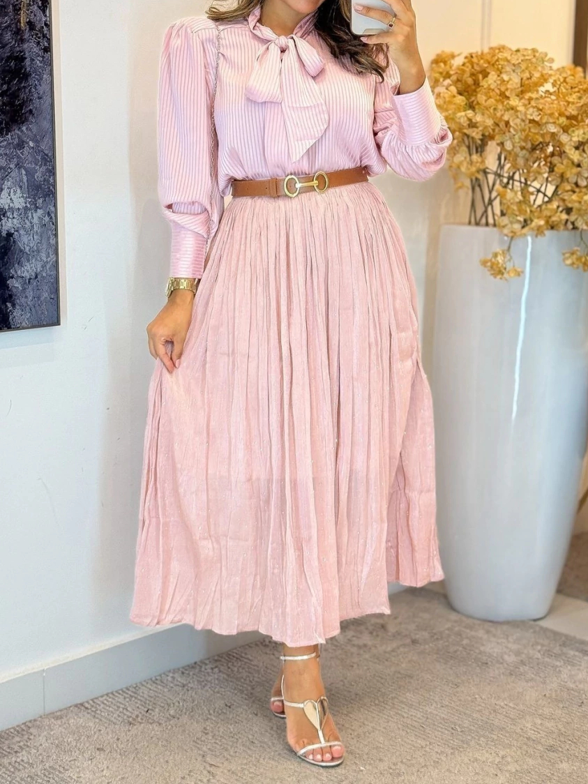 Shiny Muslin Skirt