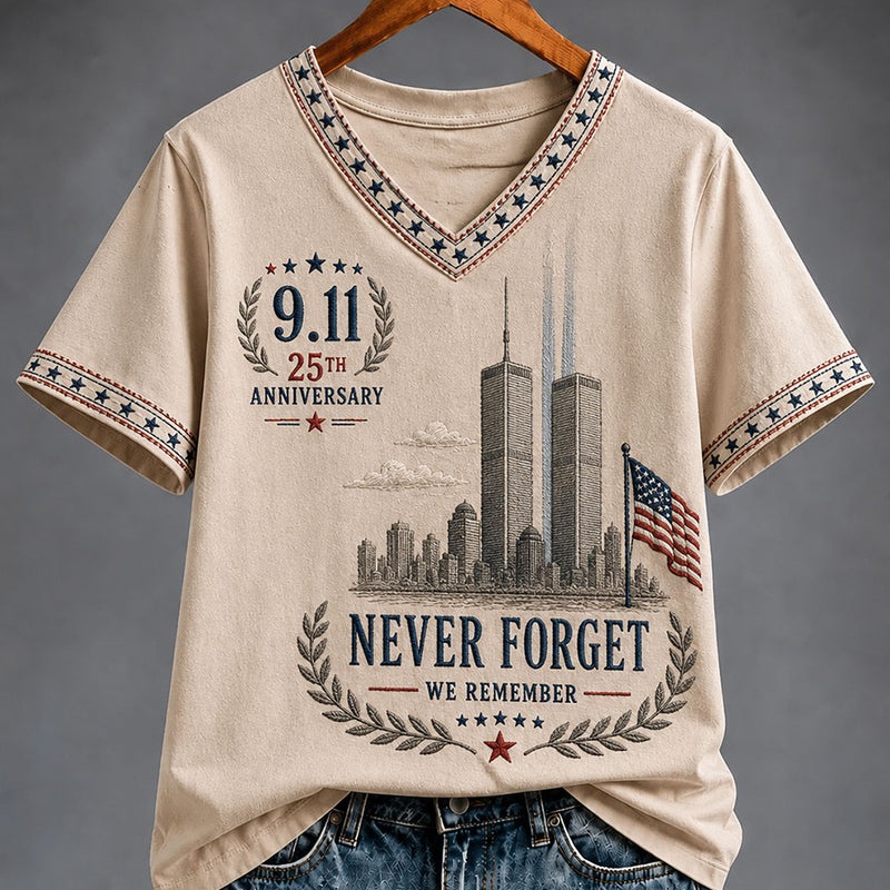 woman's 911 shirt