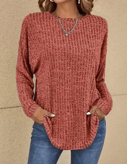 💖Casual Long Sleeve Sweater 