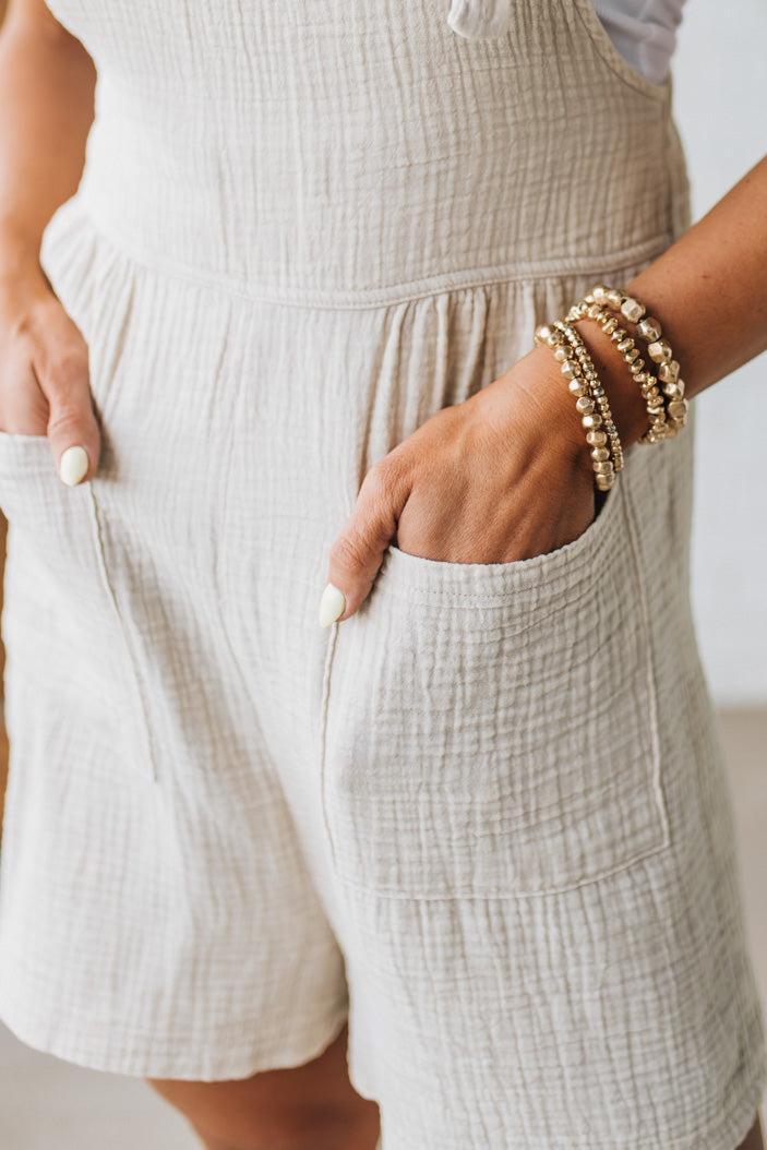 Double Gauze Romper