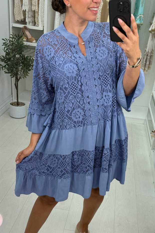 [Copy]Ladies' Printed Shirt Dress