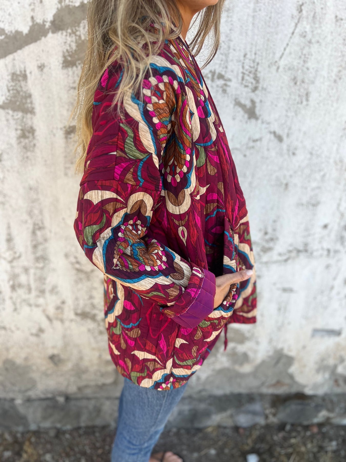 Colorful Printed Jacket