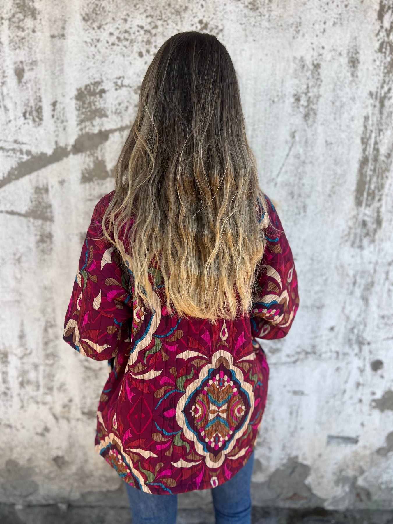 Colorful Printed Jacket