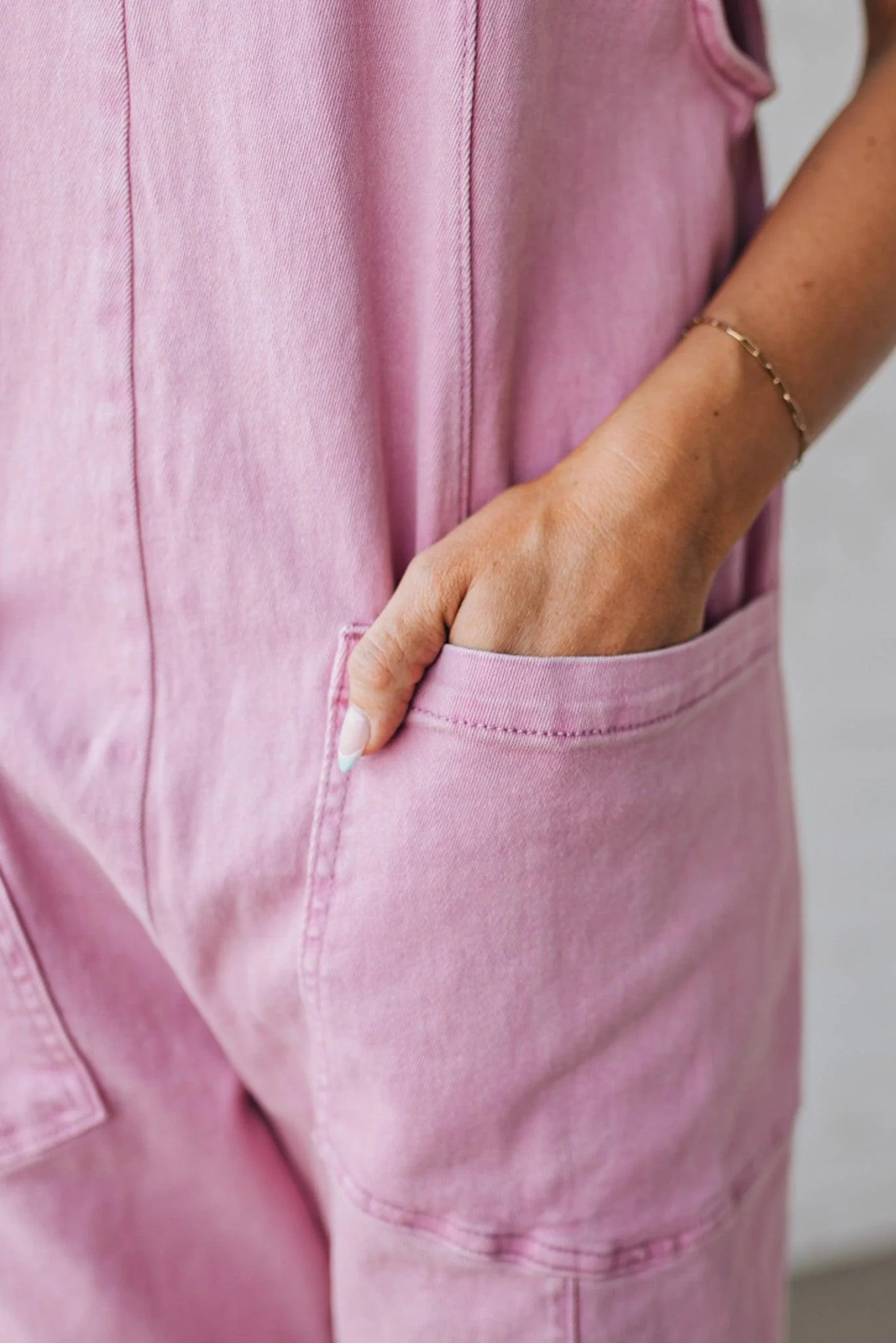 Casual Denim Jumpsuit