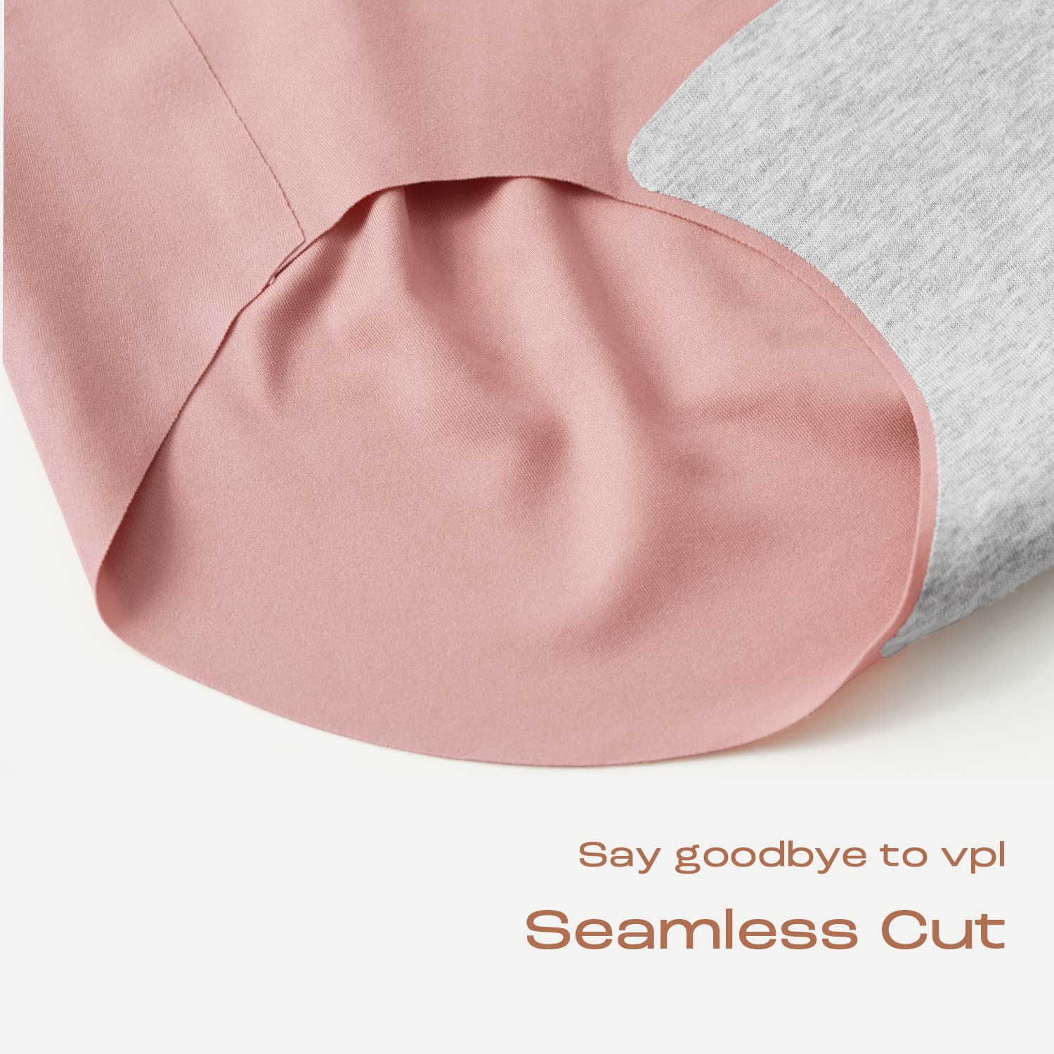 Women's Seamless No Show Hipster Panties Invisible Light Underwear