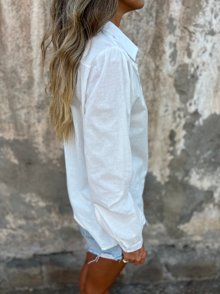 Lace Trim Shirt