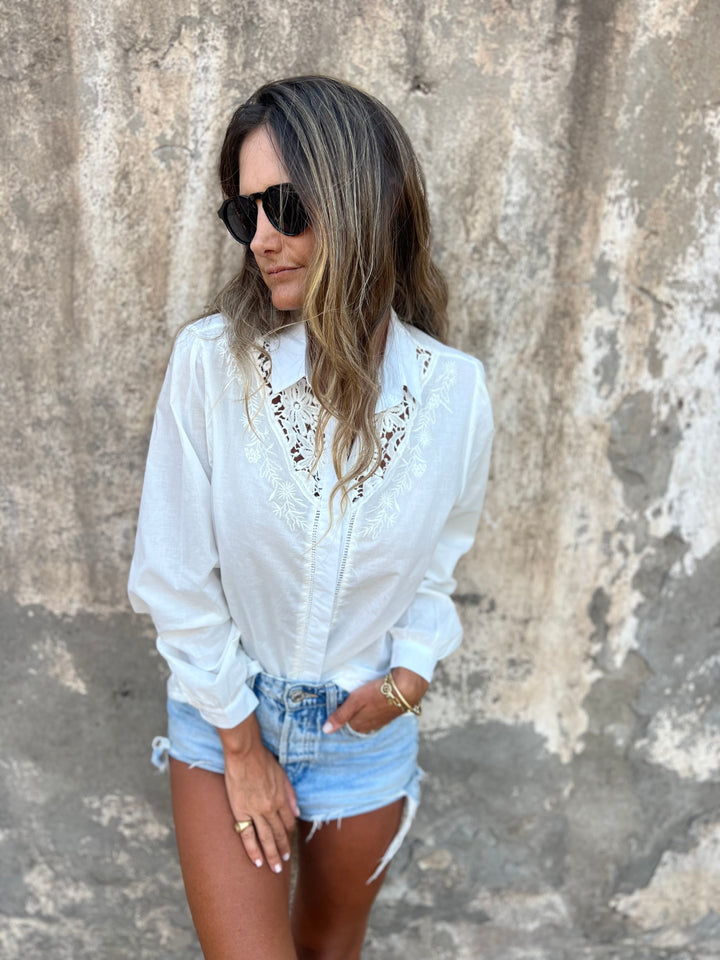 Lace Trim Shirt