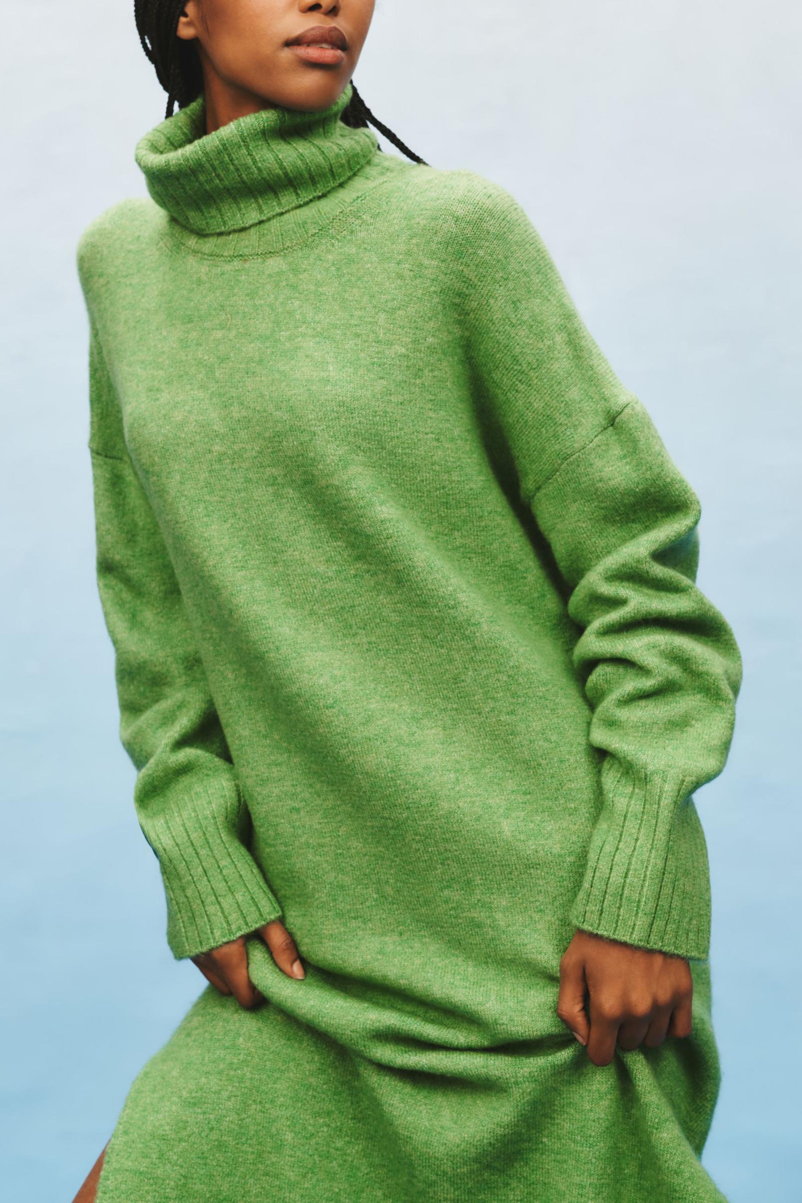 Sweater Midi Dress: Turtleneck Edition